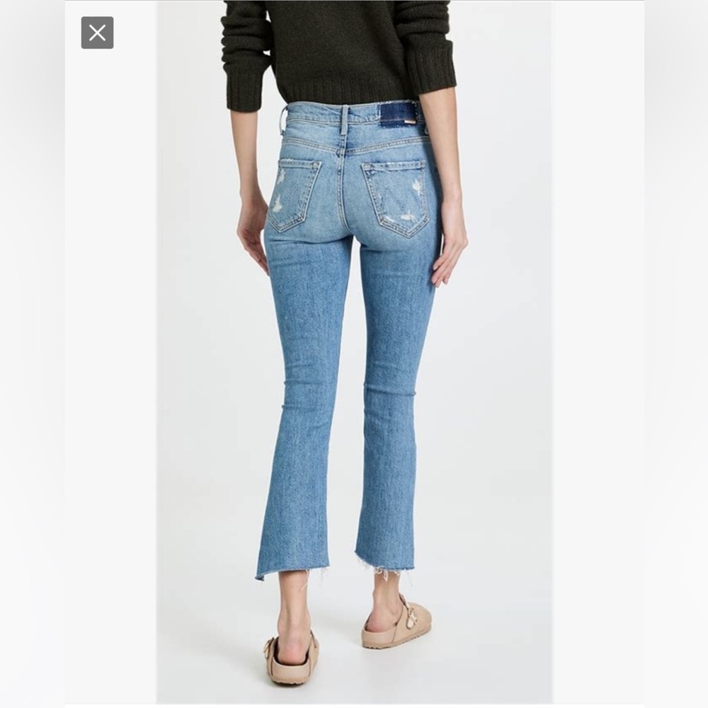 Mother Jeans “The Insider Crop Step Fray”